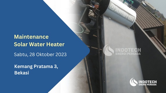 maintenance solar water heater