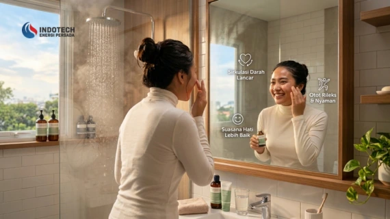 Dampak Mandi Air Hangat di Pagi Hari untuk Kesehatan dan Keseharian indotech energi persada