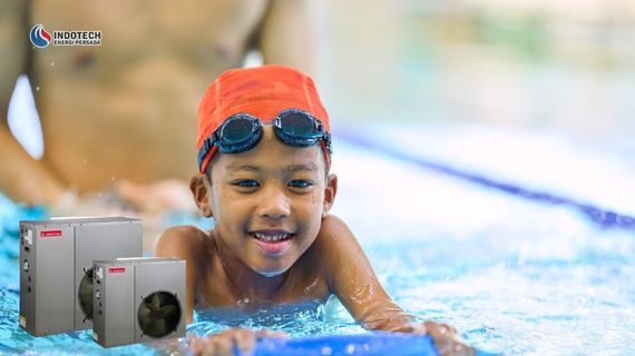 Heat pump dan kebutuhan kolam renang untuk menjaga suhu air tetap nyaman serta mendukung aktivitas berenang sepanjang waktu.
