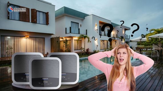 Water heater listrik yang cocok untuk villa dengan penggunaan praktis, efisien, dan mampu mendukung kebutuhan air hangat bagi penghuni.